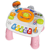 Игрушка развивающая Чудо-столик Руль Levatoys FCJ1343696 розовый  1
